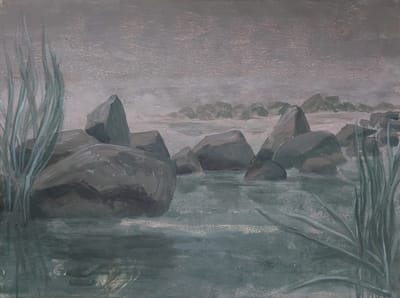 Painter Indrė Morkūnė-Makelytė's path between pedagogy and painting