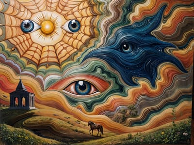 Visual language of the artworks of visual and experimental artist Indrė Gražulevičiūtė-Vileniškė