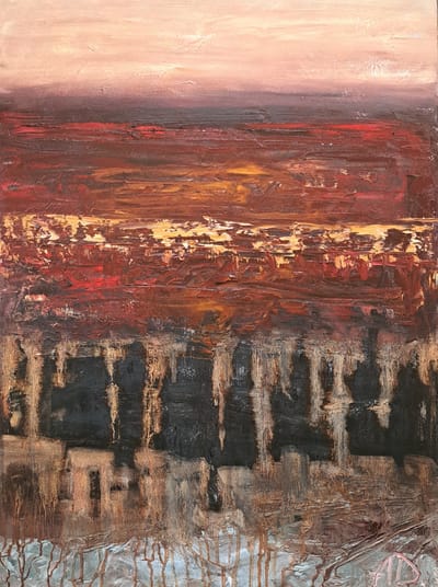 The artist Journey of Interior Landscape Painter Areta Didžionienė