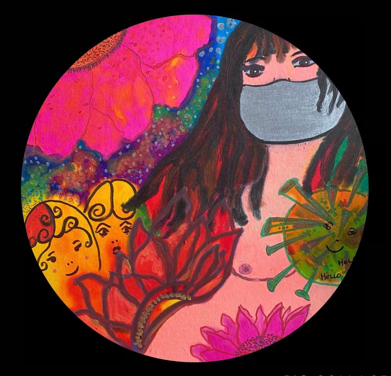 The artist Gloria Fu Keh creation 2026 