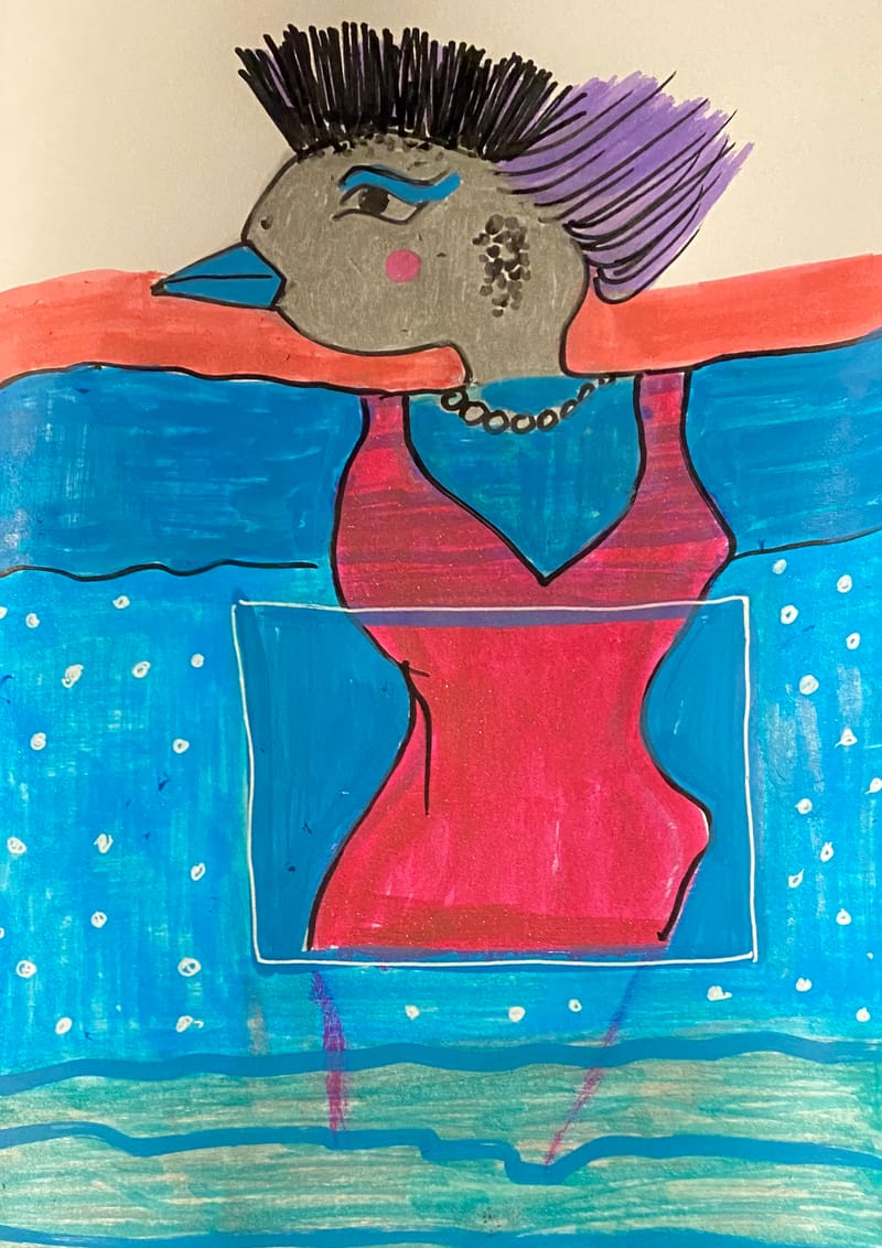 The artist Gloria Fu Keh creation 2026 