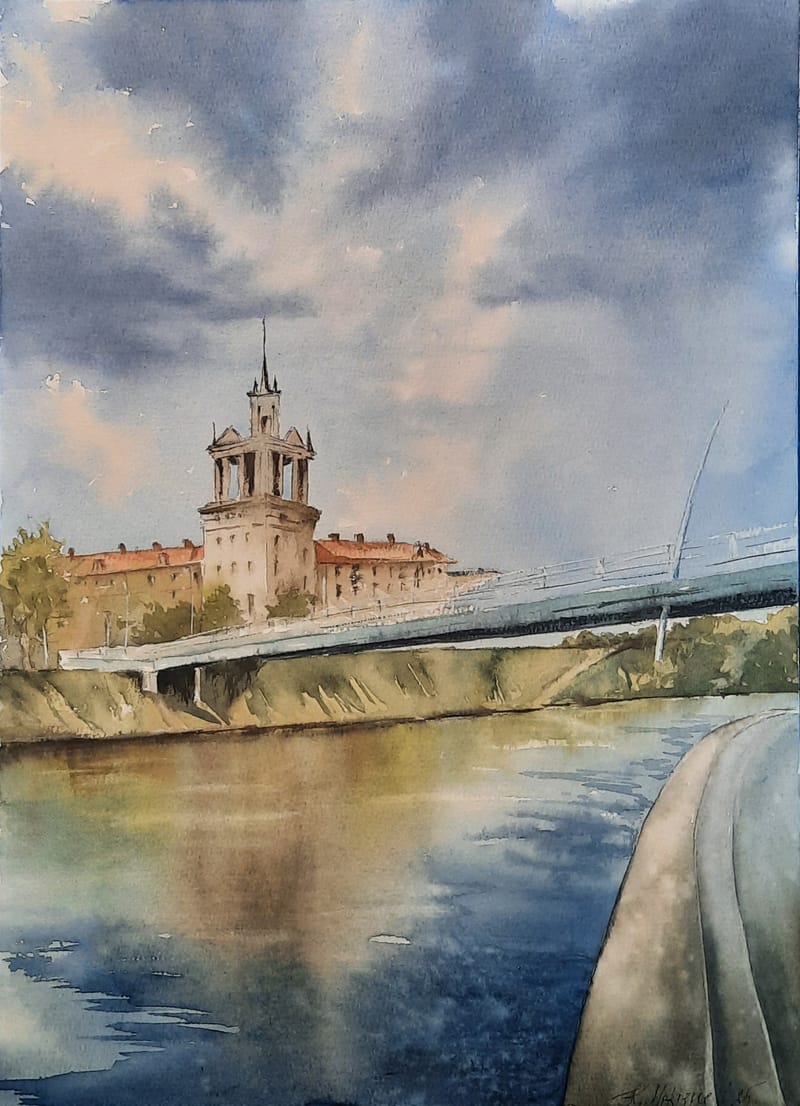 Watercolorist Kristina Mekienė portfolio 2026