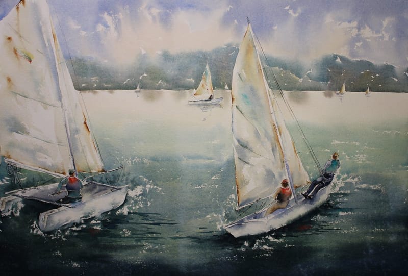 Watercolorist Kristina Mekienė portfolio 2026
