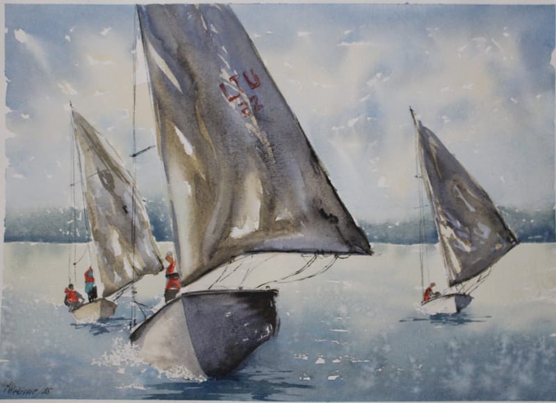 Watercolorist Kristina Mekienė portfolio 2026