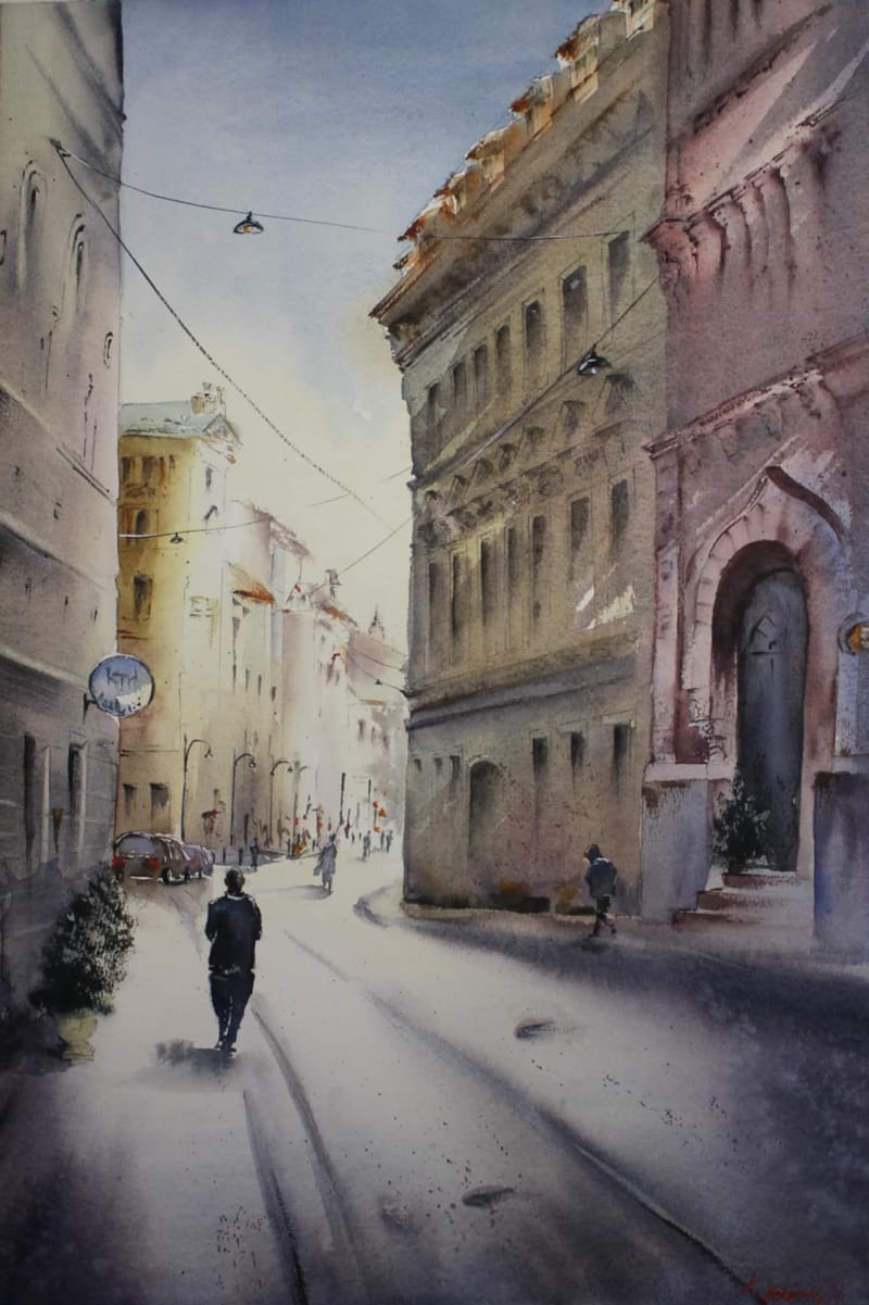 Watercolorist Kristina Mekienė portfolio 2026