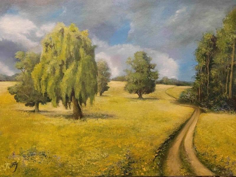 The painter Audra Toleikytė-Fiserienė portfolio 2026