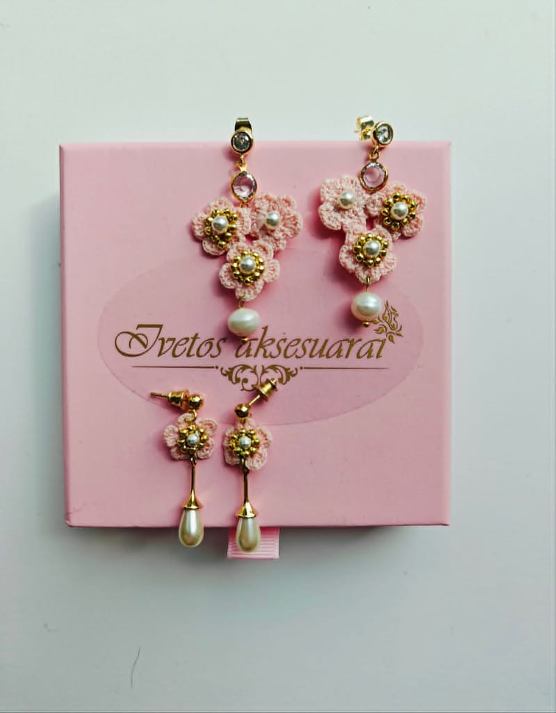 Jeweler artist Ivetos AKSESUARAI portfolio "Flowers of life" 2026