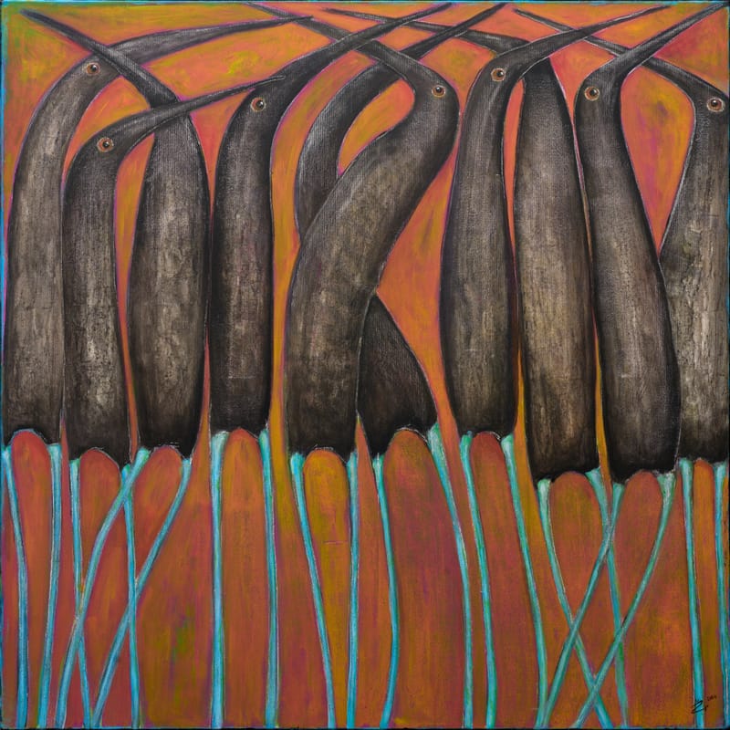 The painter Živilė Rudzikaitė-Matuzonienė portfolio 2026