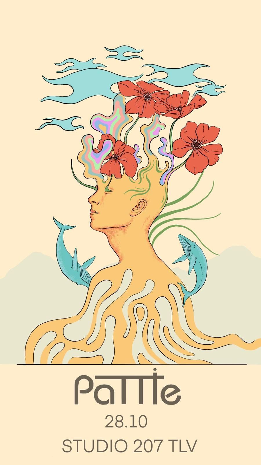 Pattie's music show poster