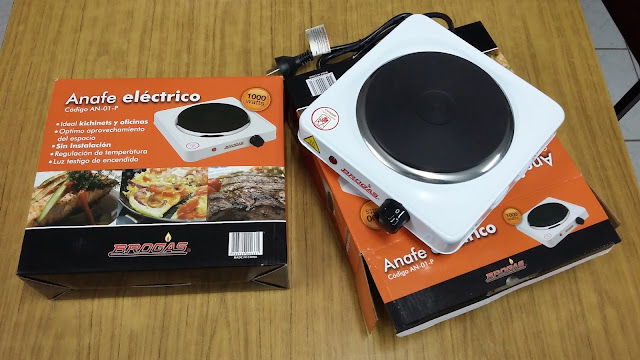 Anafes Eléctricos de 1.000 W