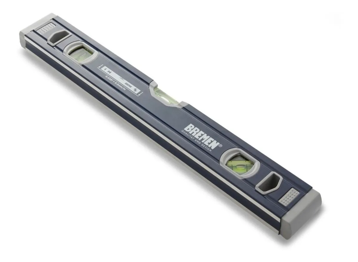 Nivel de Burbuja Bremen (60 cm, Aluminio)