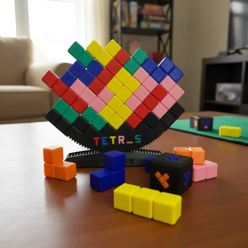 Tetris 3D de Equilibrio y Balance