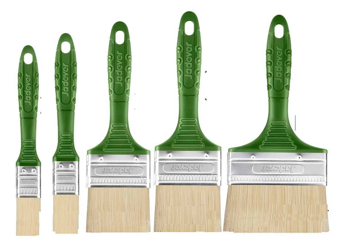 Set de 5 Brochas Jadever (Cerdas Blancas)