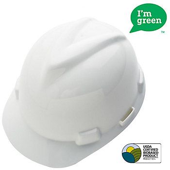 MSA GREEN HARD CAP STYLE
