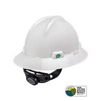 MSA V GARD GREEN FULL BRIM