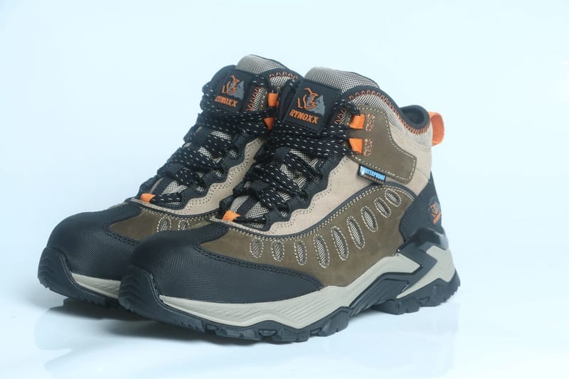 Water resistant premium work boots anti shock long lasting style - (Rivas)