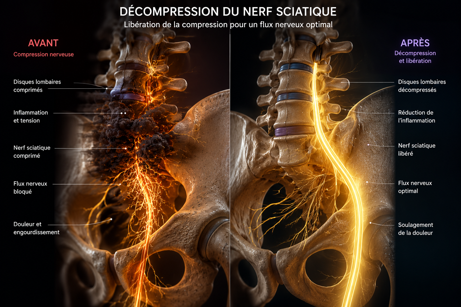 Sciatique et reiki a distance