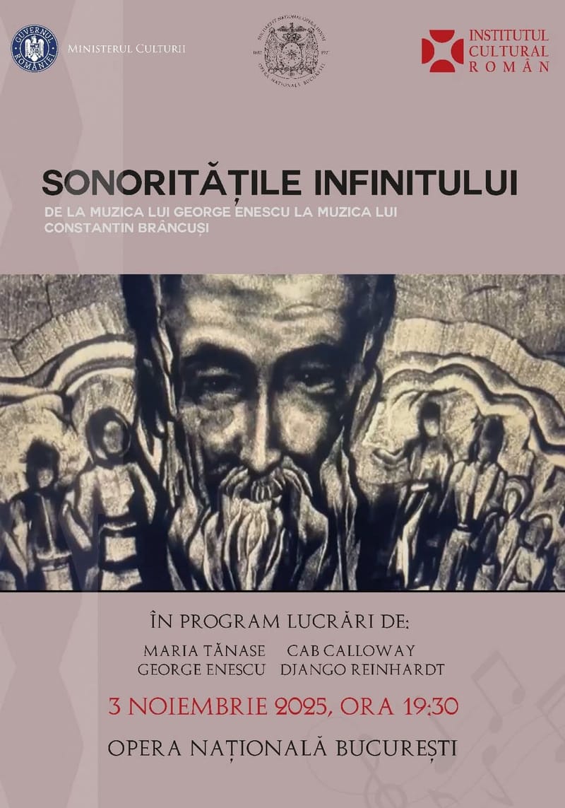 SONORITĂȚILE INFINITULUI, premiera a avut loc pe 03-11-2025 în Sala Mare a Operei Naționale București 