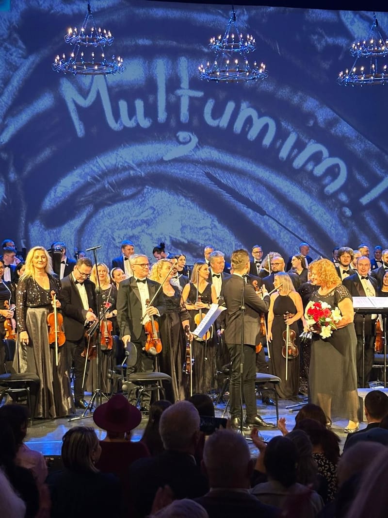 SONORITĂȚILE INFINITULUI, premiera a avut loc pe 03-11-2025 în Sala Mare a Operei Naționale București 