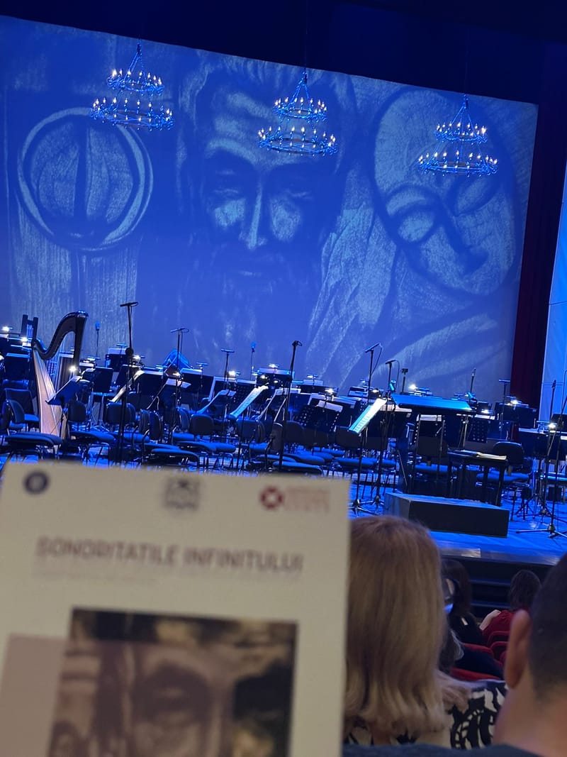 SONORITĂȚILE INFINITULUI, premiera a avut loc pe 03-11-2025 în Sala Mare a Operei Naționale București 