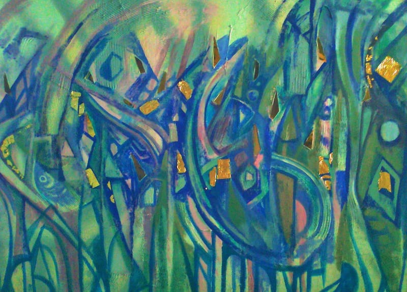 PICTURI CU NISIP COLORAT SI ALTE MATERIALE