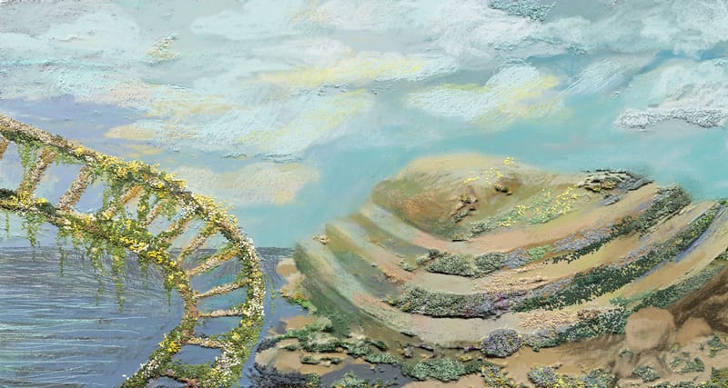 PICTURI CU NISIP COLORAT SI ALTE MATERIALE