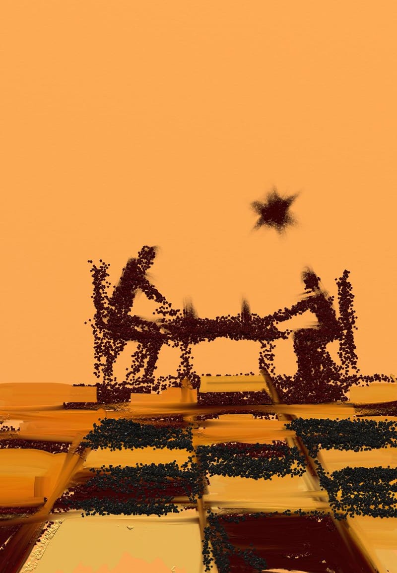 Ilustrații unice din nisip colorat pentru cartea dumneavoastră