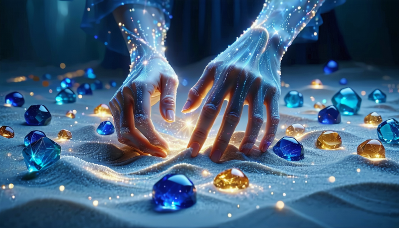 Constelații sand art