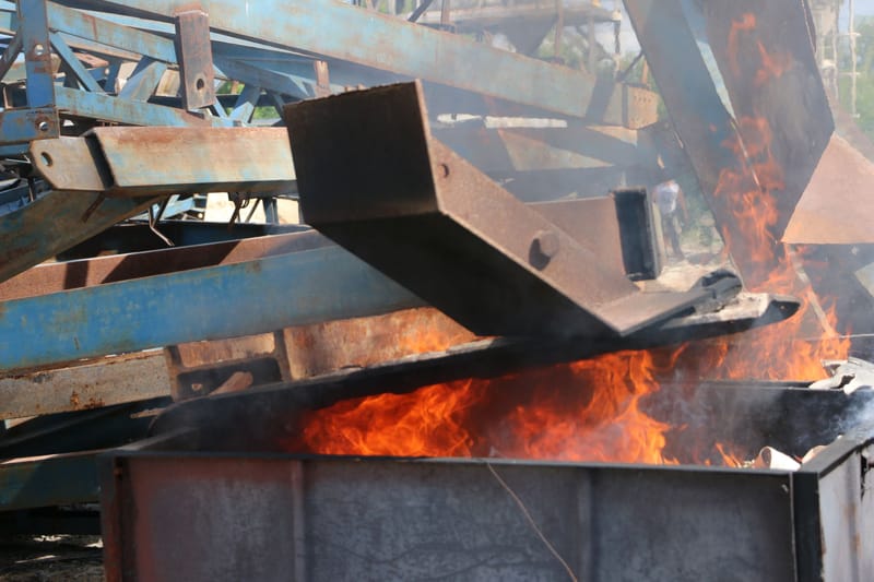 هياكل الحديد المقاوم