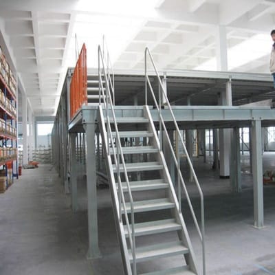 Maximize Space with a Multi Tier Mezzanine Floor by Spangle Steel Products