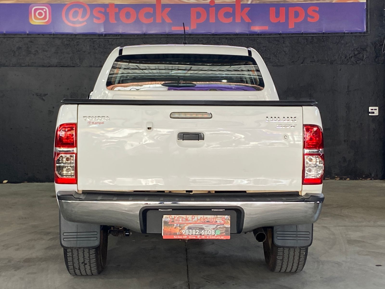 TOYOTA HILUX SRV CD 2.7 FLEX 4X4 AUTOMATICA 