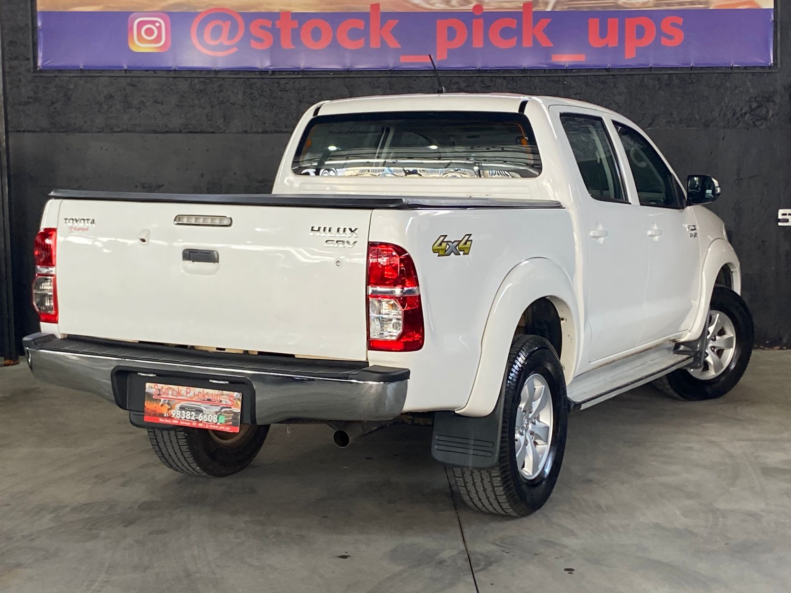 TOYOTA HILUX SRV CD 2.7 FLEX 4X4 AUTOMATICA 