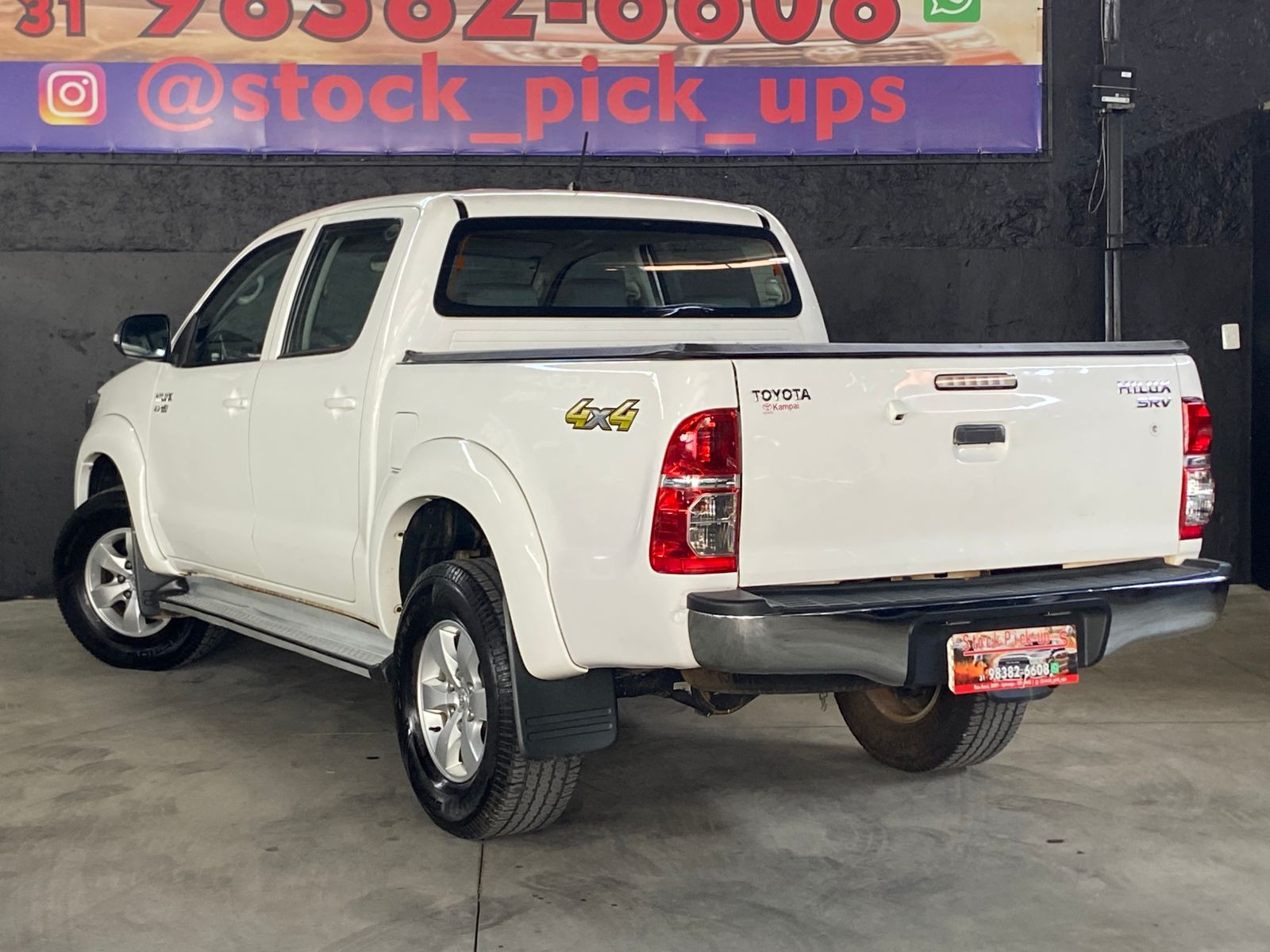 TOYOTA HILUX SRV CD 2.7 FLEX 4X4 AUTOMATICA 