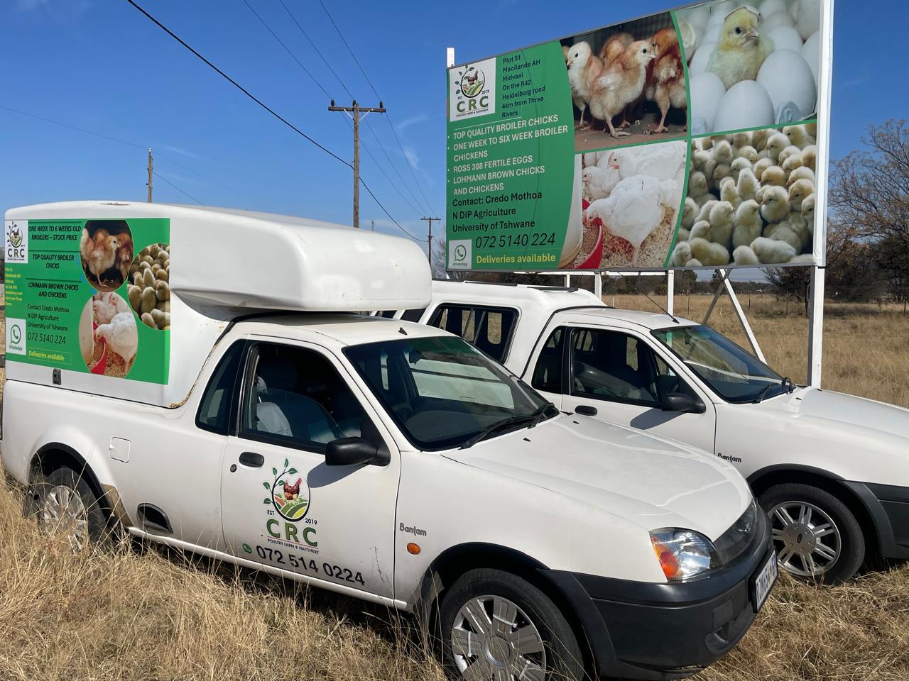 CRC HATCHERY AND POULTRY FARM DELIVERY SERVICES
