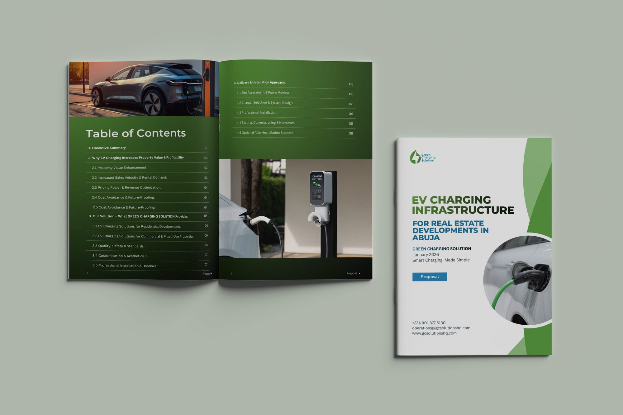 EV charging proposal design for GCS