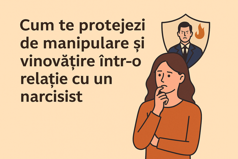Cum te protejezi de manipulare și vinovățire într-o relație cu un narcisist