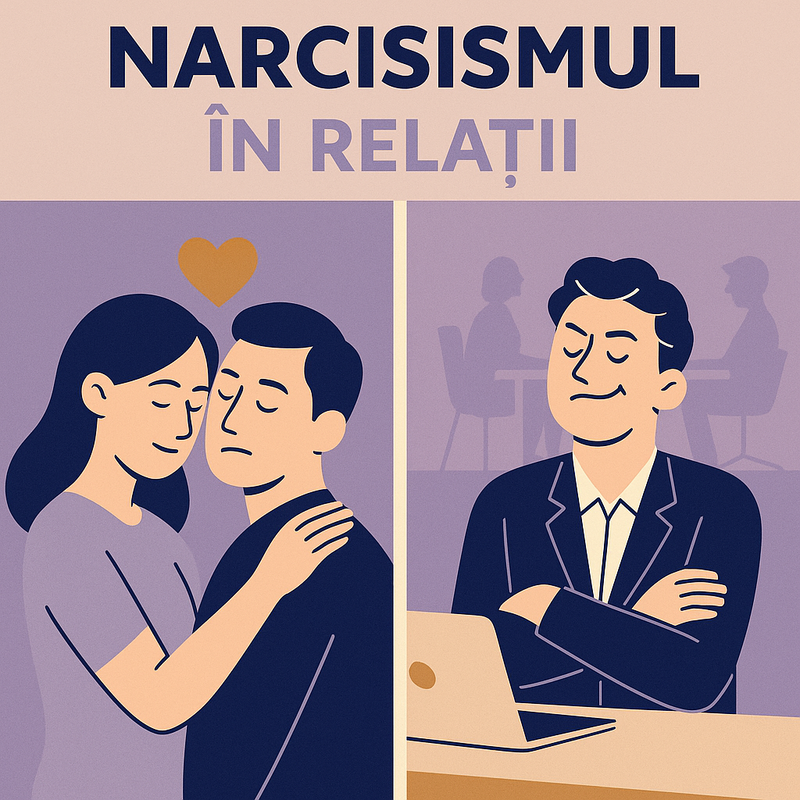 Narcisismul în relațiile de cuplu și la muncă