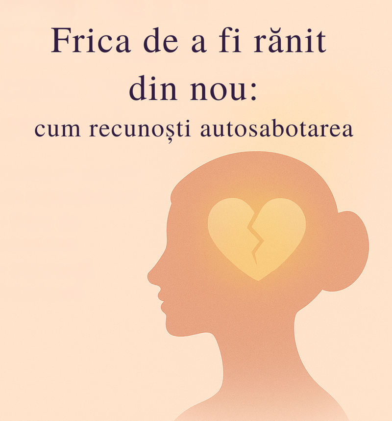 Frica de a fi rănit din nou: cum recunoști autosabotarea