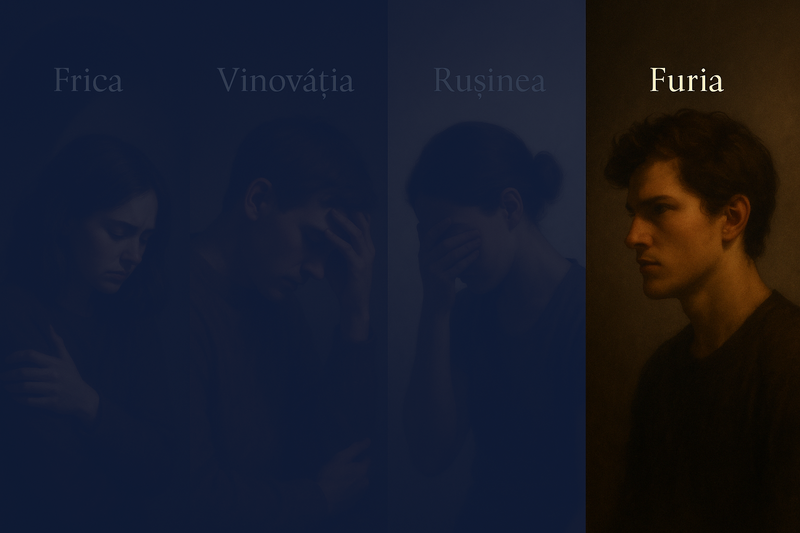 Furia – emoția neînțeleasă care apare ca protecție
