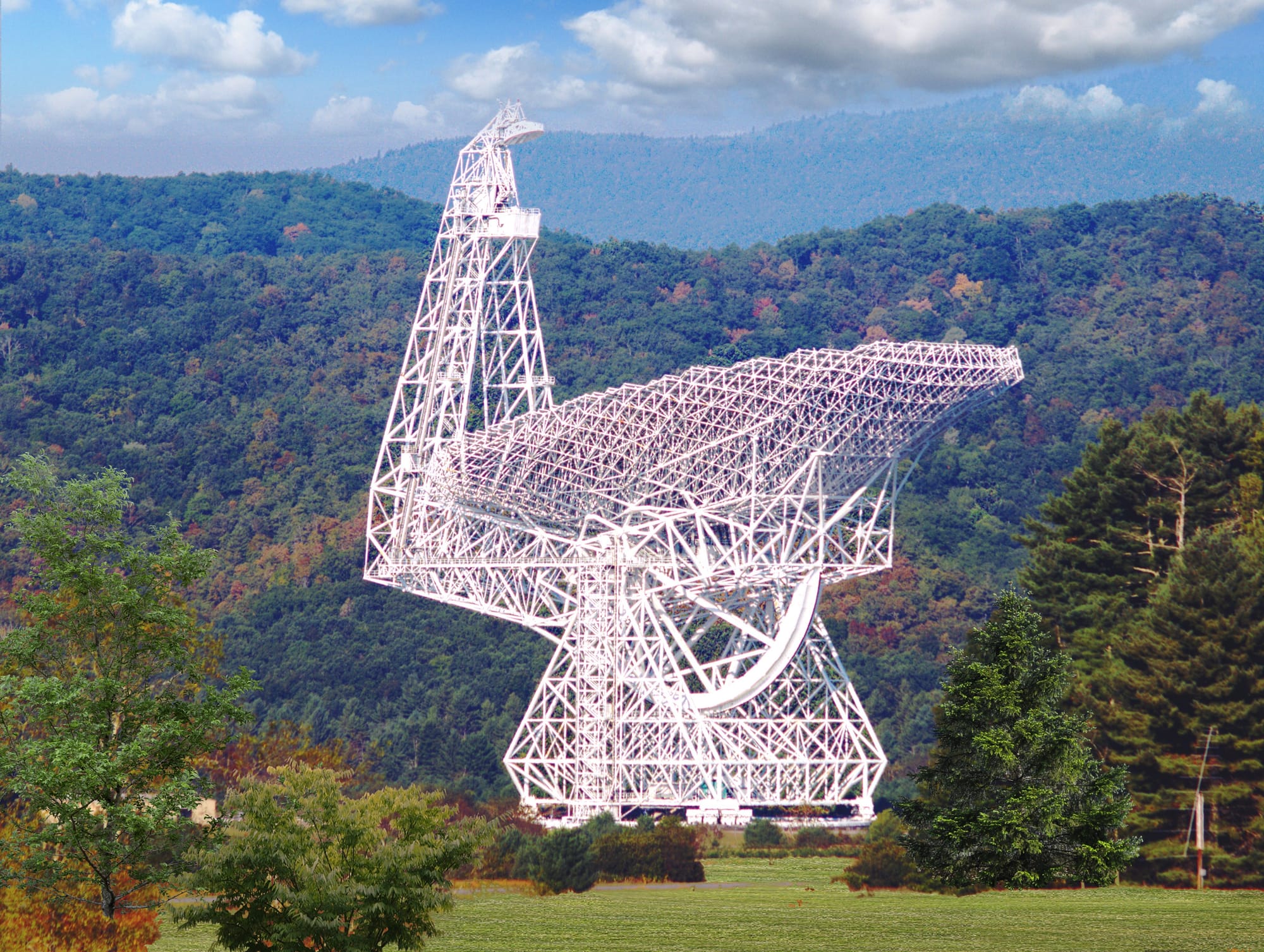Green Bank Telescope, Green Bank, WV