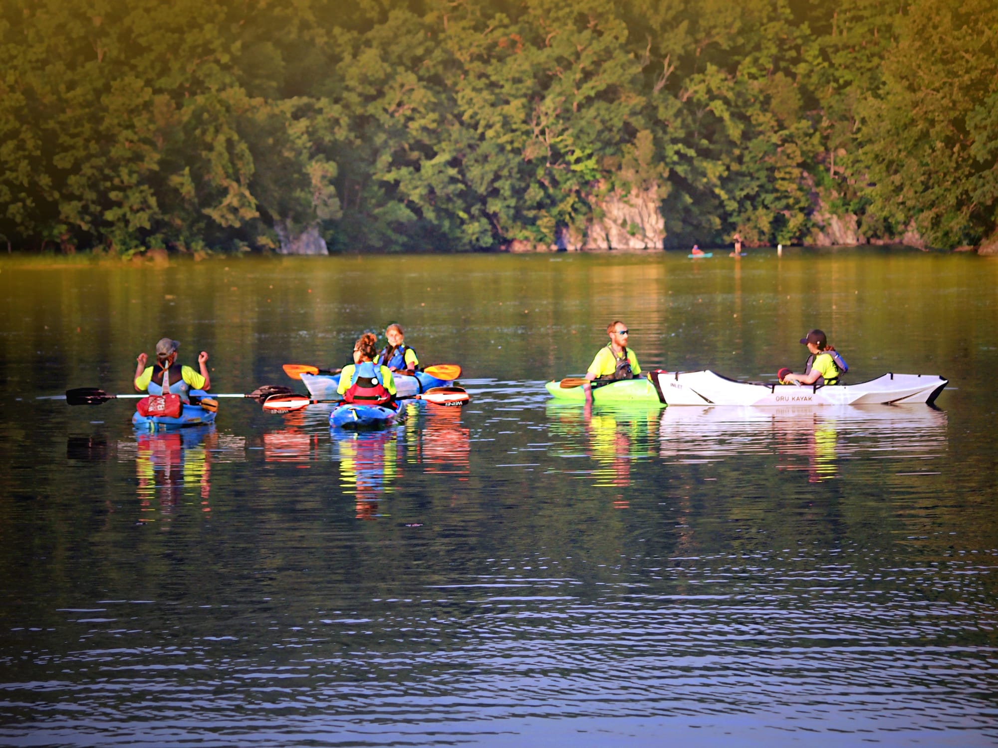 2025 Kingsport Fun Fest Sunset Float, Warriors Path State Park [Photo: S Cobaugh]