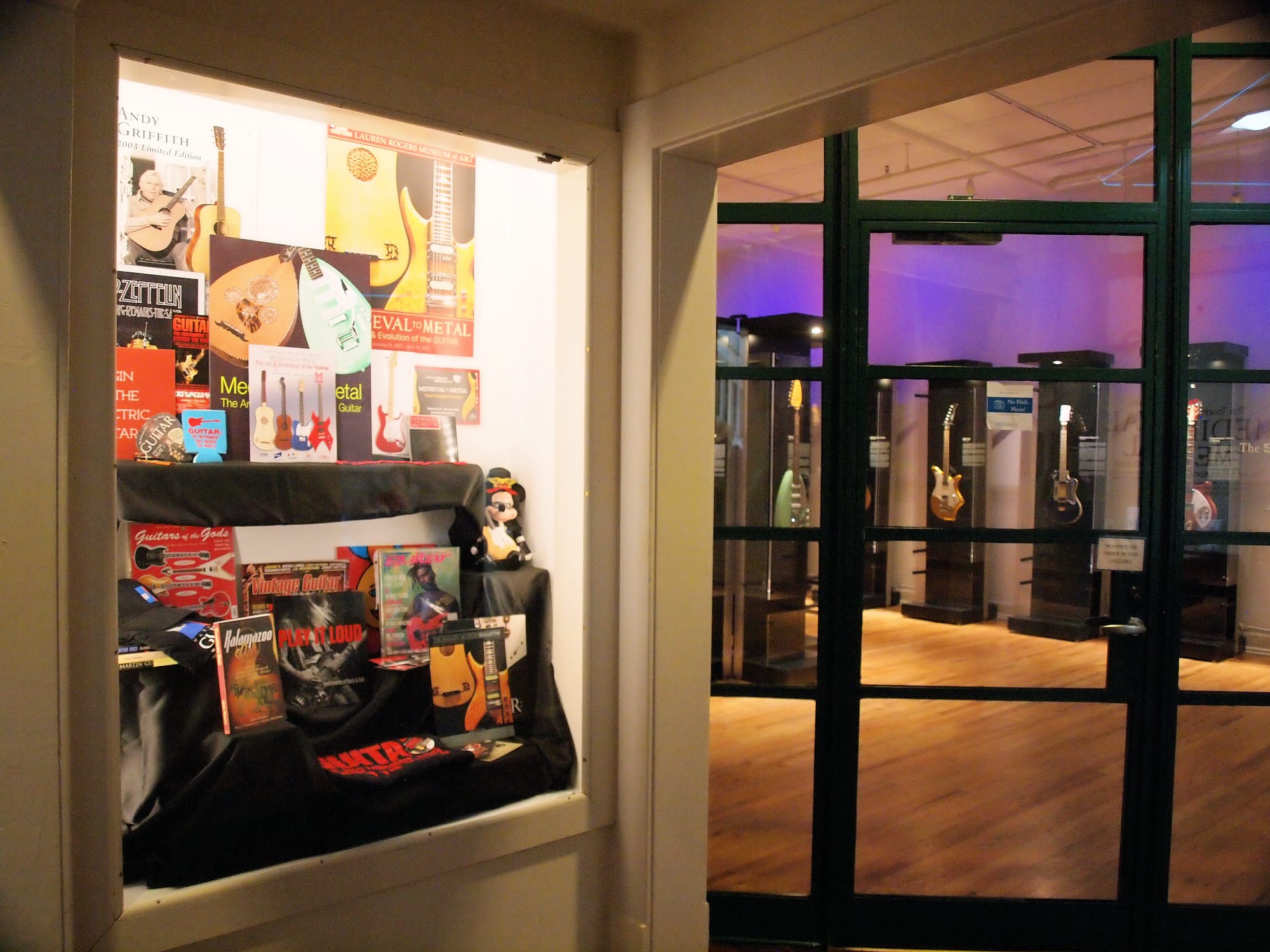 July, 2025: VA Highlands Festival, Abingdon, Art of the Guitar Exhibit [Photo: S Cobaugh]