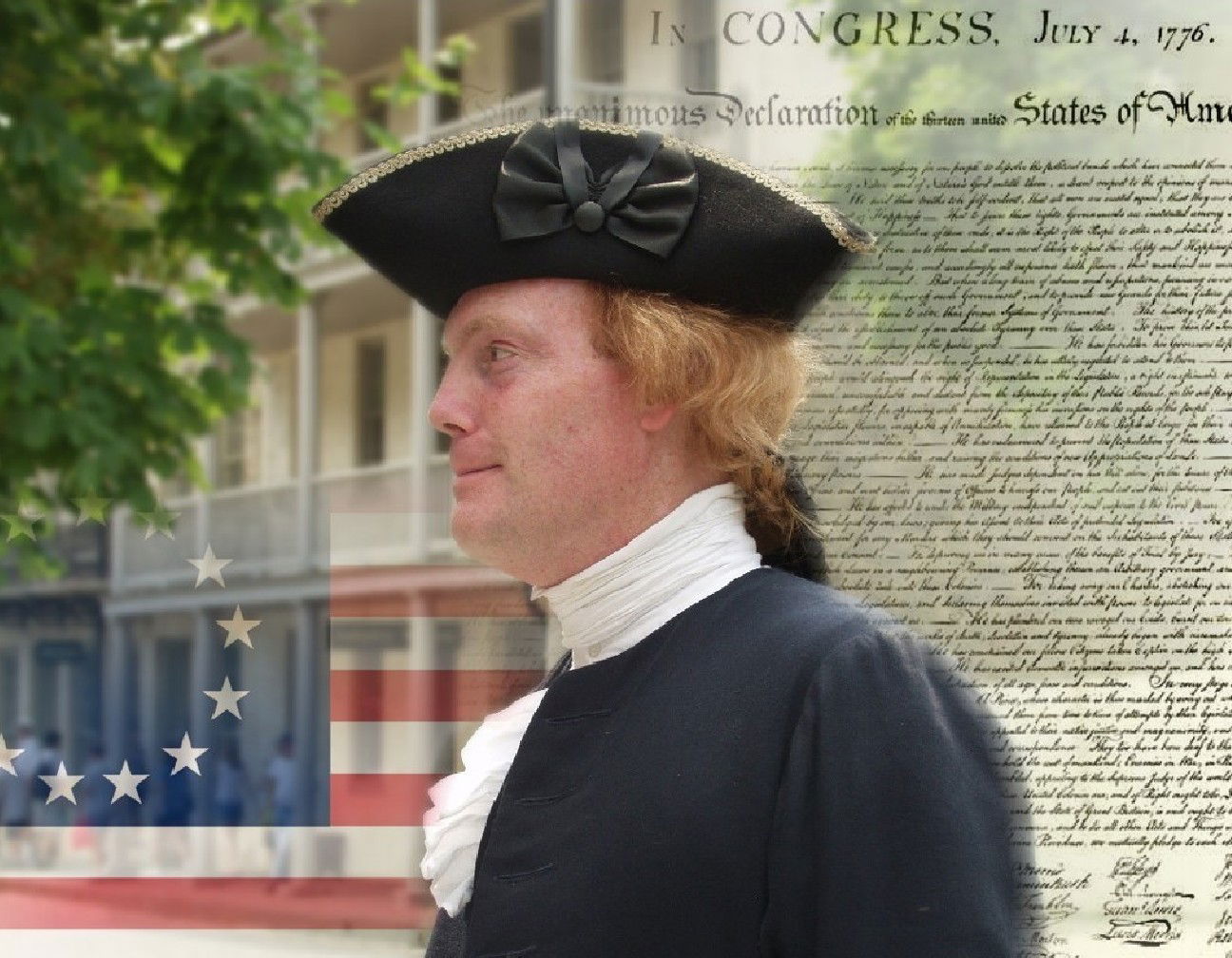 July, 2025: VA Highlands Festival, Abingdon, Conversation w/Thomas Jefferson [Photo: S Cobaugh]
