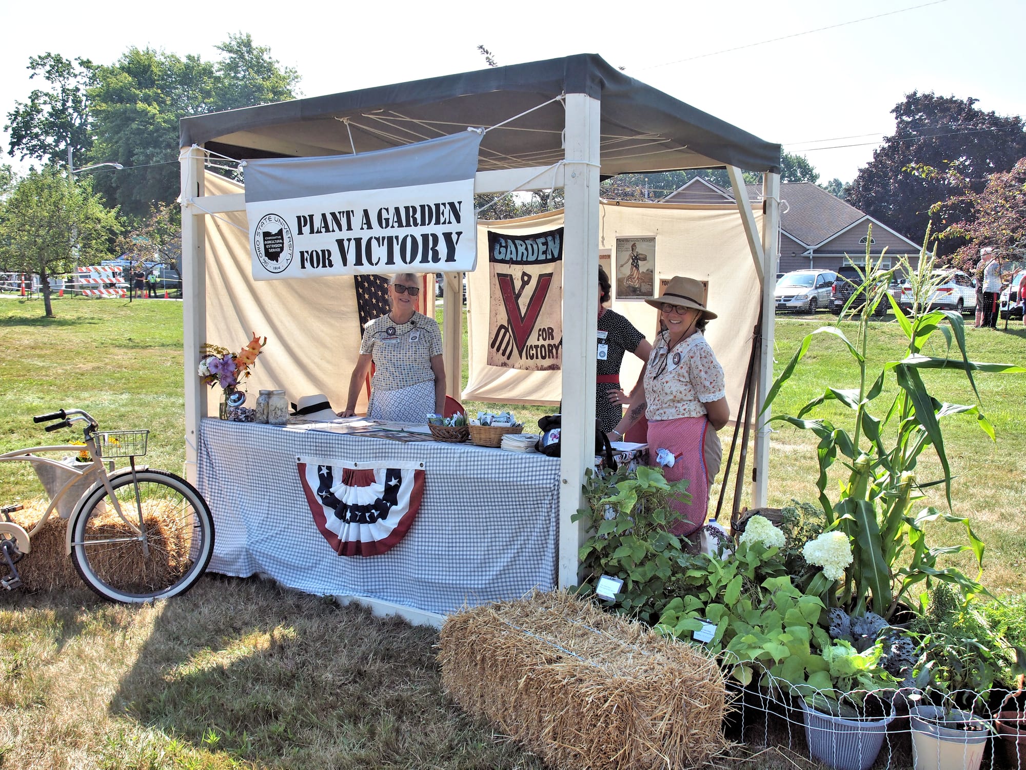 U.S. homefront, D-Day reenactment, Conneaut, Ohio, August, 2025 [Photo: S Cobaugh]