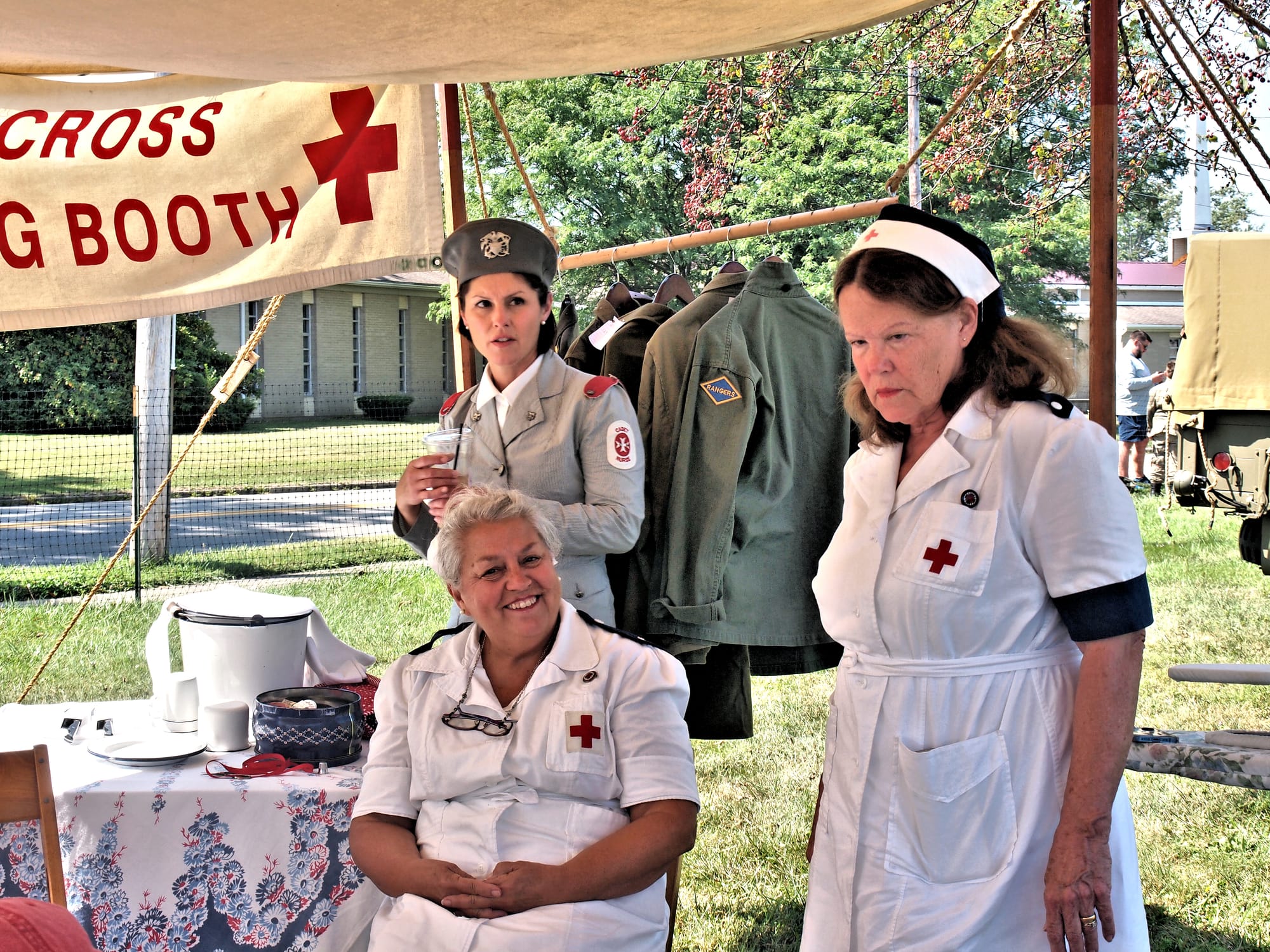 U.S. homefront, D-Day reenactment, Conneaut, Ohio, August, 2025 [Photo: S Cobaugh]