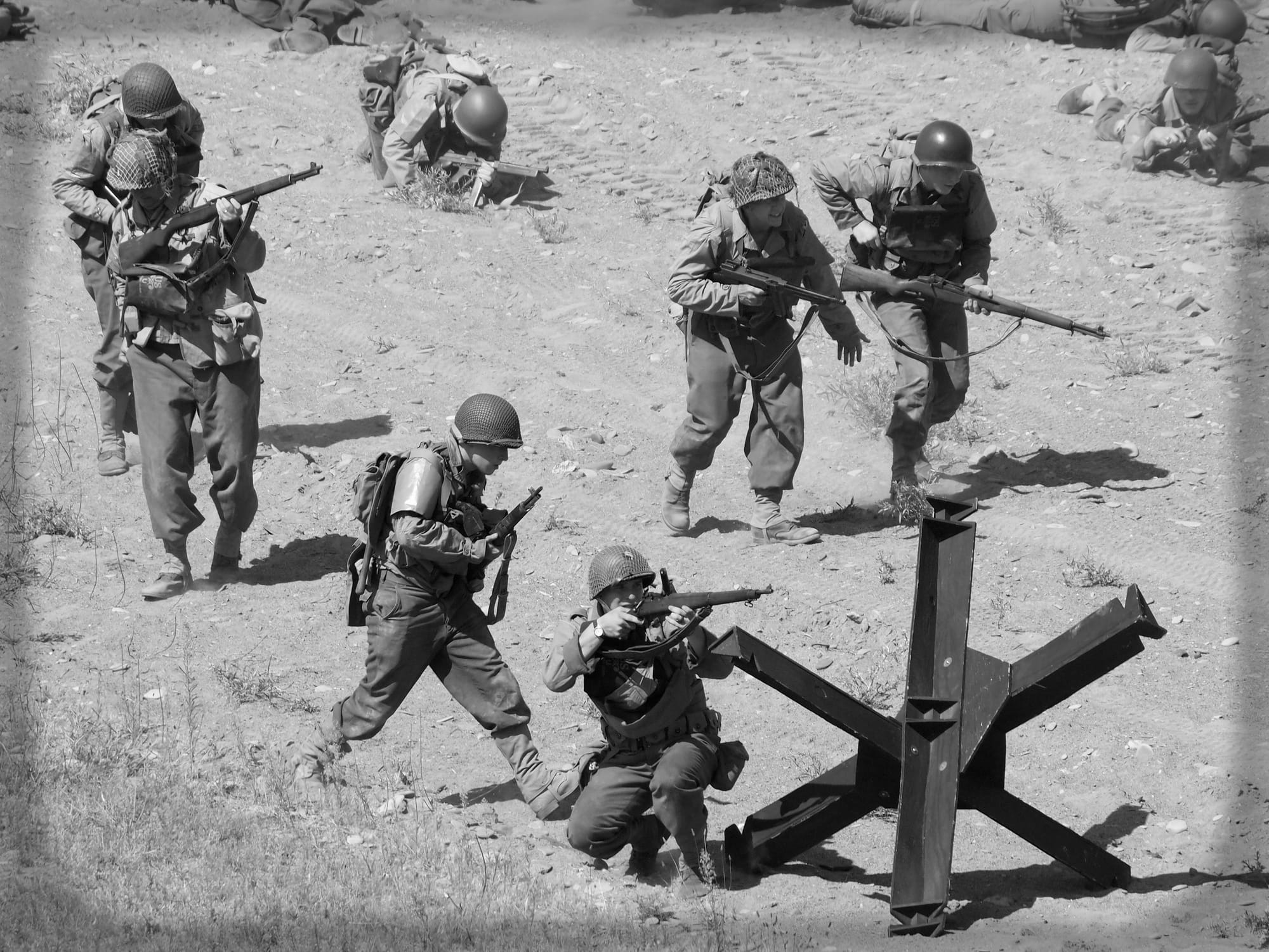 Normandy Landing, D-Day reenactment, Conneaut, Ohio, Aug., 2025 [Photo: S Cobaugh]