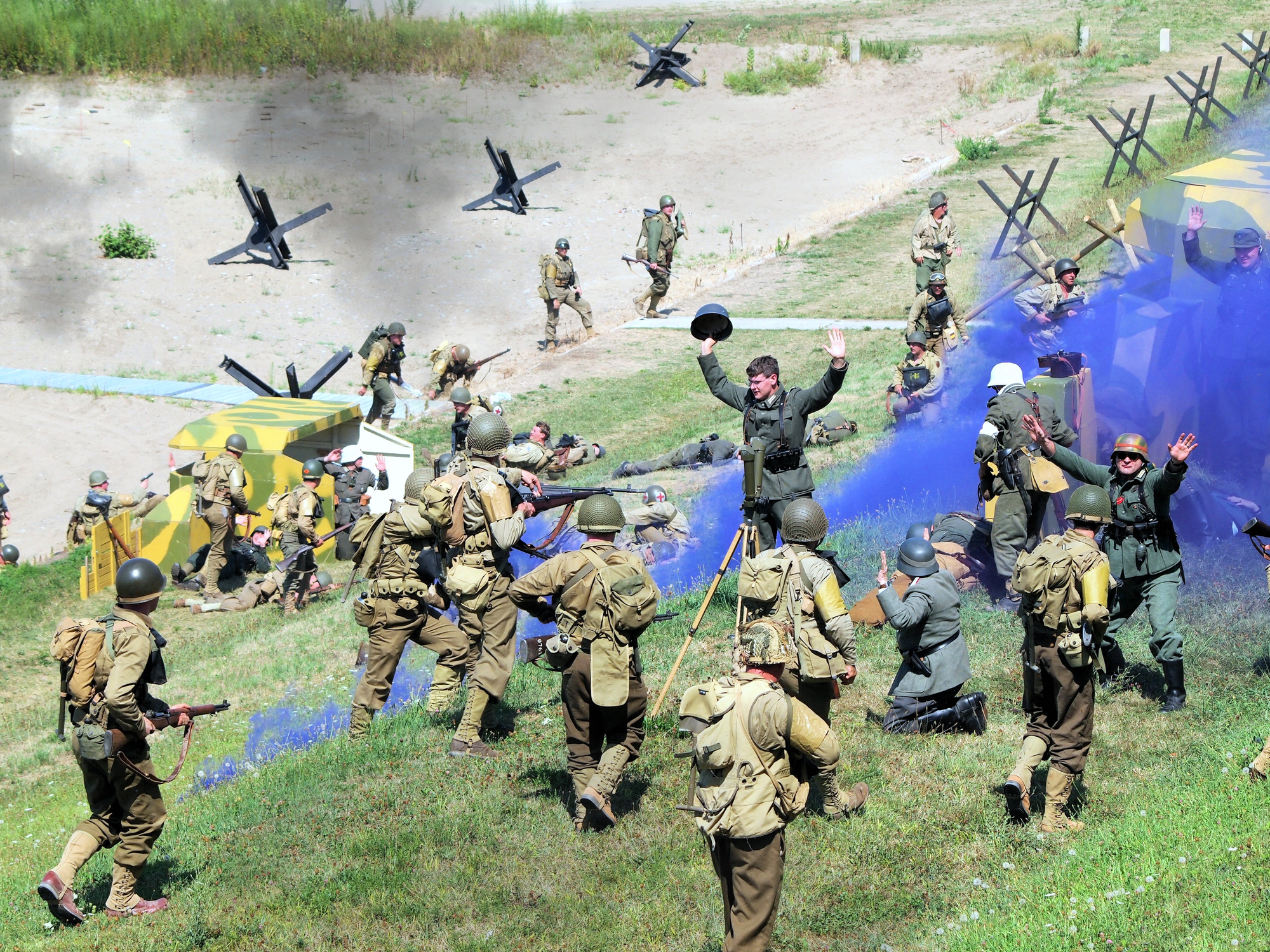Normandy Landing, D-Day reenactment, Conneaut, Ohio, Aug., 2025 [Photo: S Cobaugh]