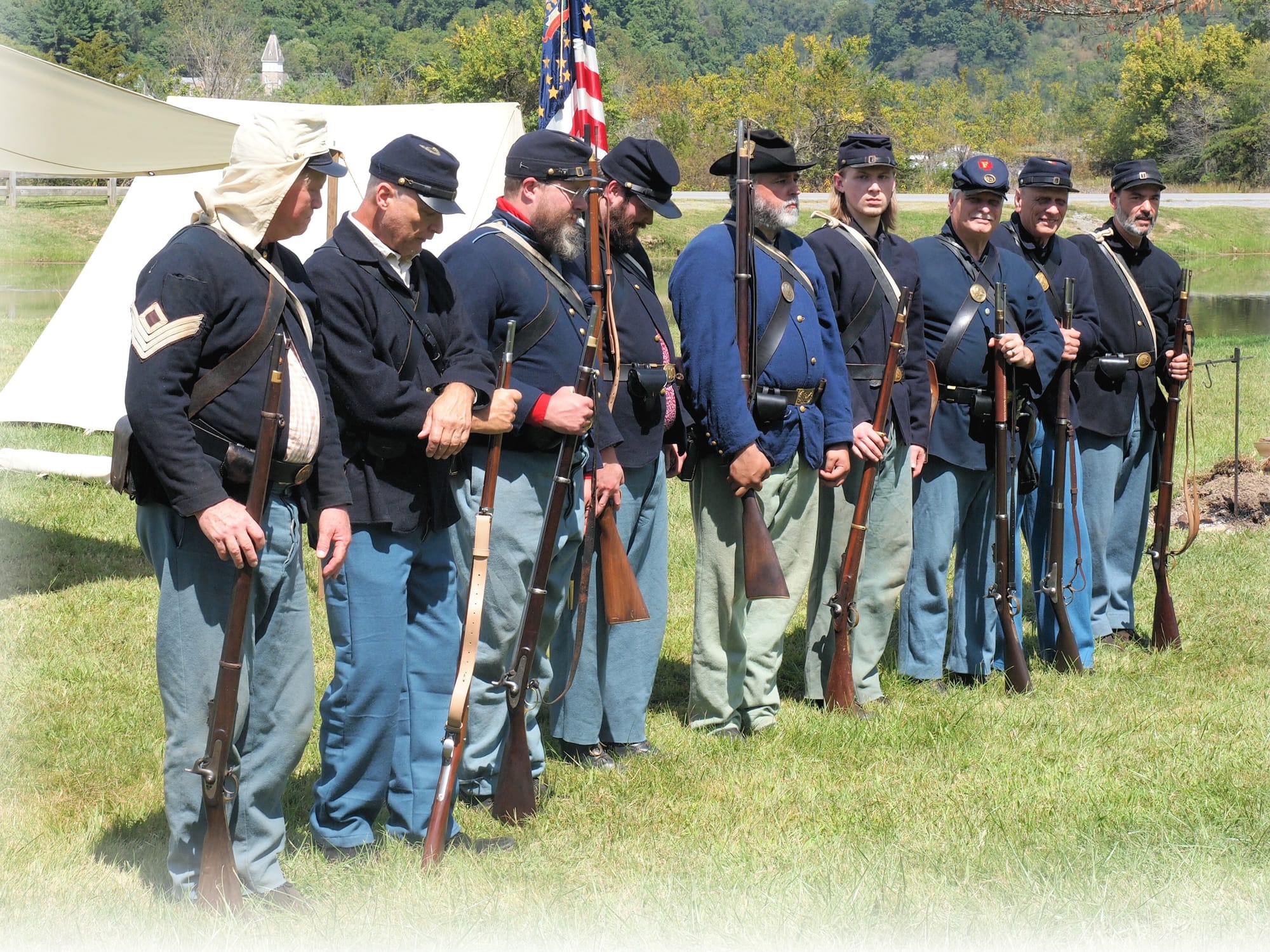 Civil War Reenactment, Saltville, VA 9/13/25 [Photo: S Cobaugh]