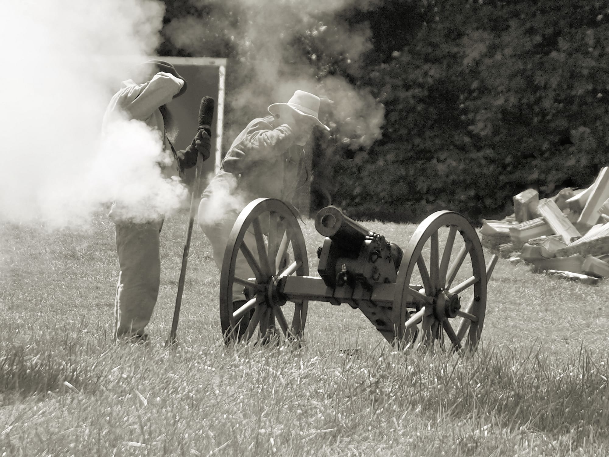 Civil War Reenactment, Saltville, VA 9/13/25 [Photo: S Cobaugh]