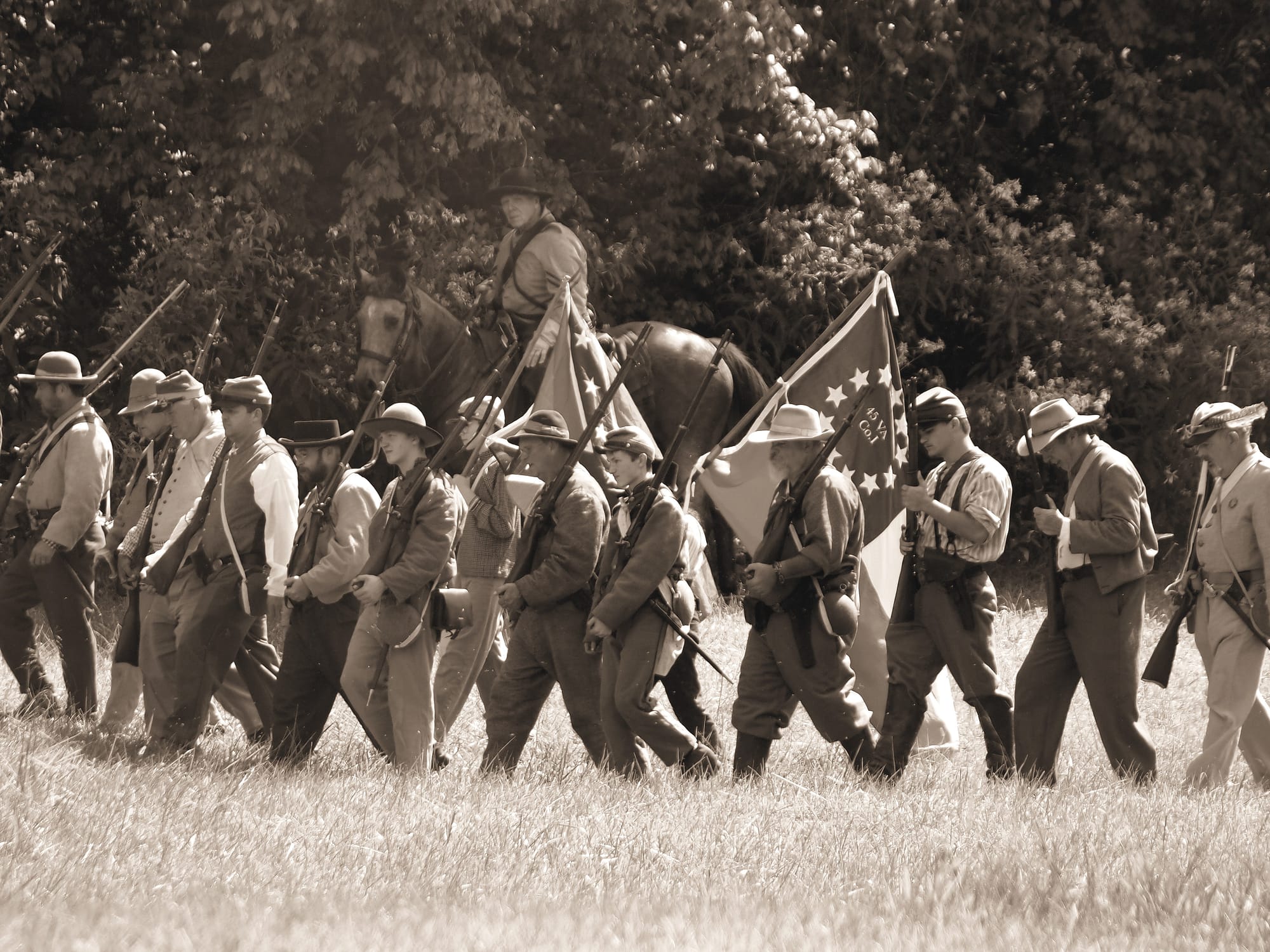 Civil War Reenactment, Saltville, VA 9/13/25 [Photo: S Cobaugh]